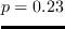 $p_{sat}$