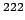 $^{222}$