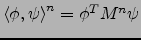 $\displaystyle {\left({\nabla}_{c^{n}}J\right)}^TM^{n}dc^{n}$