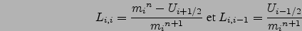 $\alpha(\delta x)^2/(2\delta t)=u\delta x/2$
