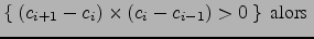 $\displaystyle {\left(\delta c\right)}_i=2 ( c_{i+1}-c_i)$