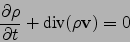 \begin{displaymath}
\frac{\partial \left[\rho\right]\tilde{q}}{\partial t}
+\mbo...
...bf v}}\tilde{q}) + \mbox{div}\left[\rho{\bf v}^*q^*\right] = 0
\end{displaymath}