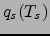 $q_s(T_s)$