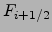 $F_{i+1/2}$