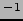 $^{-1}$
