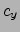 $c_y$
