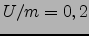 $U/m=0,2$