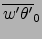 $\overline{w'\theta'}_0$