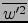 $\overline{w'^2}$