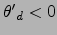 ${\theta'}_d<0$