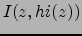 $I(z,hi(z))$