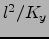 $l^2/K_y$