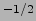 $^{-1/2}$