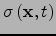 $c^*\left({\bf x},t\right)$