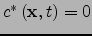$(\mu,c^*)$