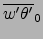 $\overline{w'\theta'}_0$