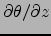 $\partial \theta/\partial z$