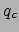${q_c}$